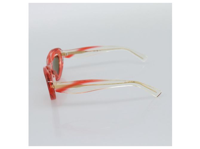 Gafas de sol BOTTEGA VENETA Plástico Rojo Auth BA14132M Roja - vista 4