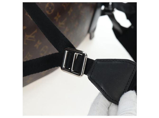 LOUIS VUITTON Monogram Macassar Christopher MM Backpack M43735 LV Auth 192839V Monogramma - vista 15