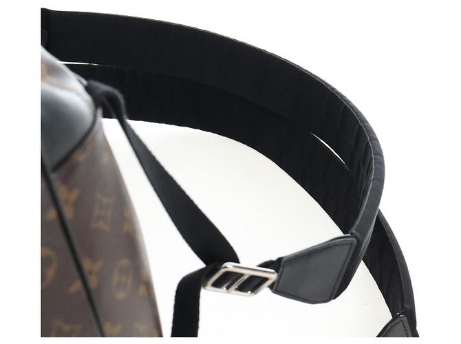 LOUIS VUITTON Monogram Macassar Christopher MM Backpack M43735 LV Auth 192839V Monogramma - vista 16