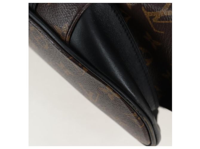 LOUIS VUITTON Monogram Macassar Christopher MM Backpack M43735 LV Auth 192839V Monogramma - vista 18