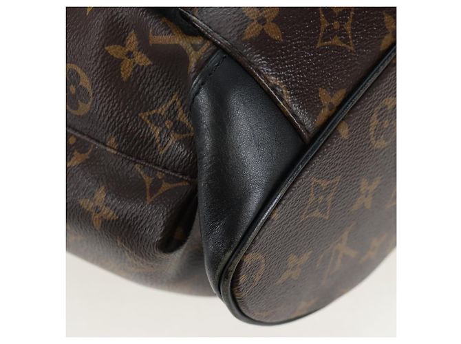 LOUIS VUITTON Monogram Macassar Christopher MM Backpack M43735 LV Auth 192839V Monogramma - vista 19