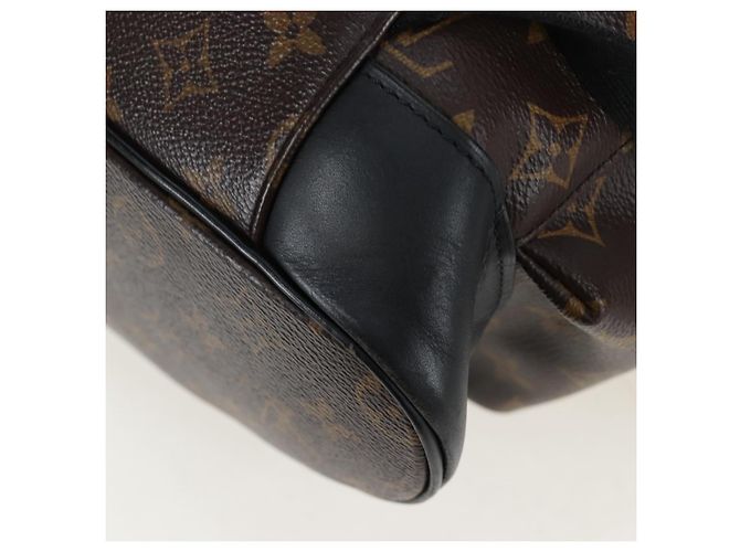 LOUIS VUITTON Monogram Macassar Christopher MM Backpack M43735 LV Auth 192839V Monogramma - vista 20