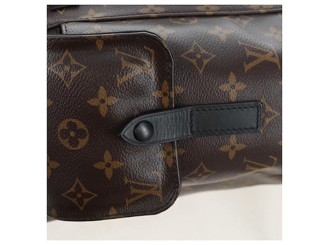 LOUIS VUITTON Monogram Macassar Christopher MM Backpack M43735 LV Auth 192839V Monogramma - vista 22