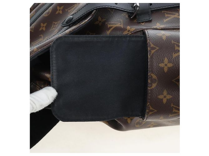 LOUIS VUITTON Monogram Macassar Christopher MM Backpack M43735 LV Auth 192839V Monogramma - vista 23