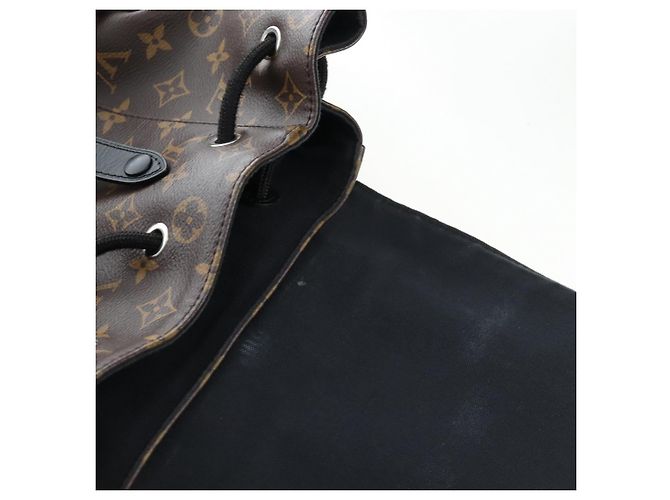 LOUIS VUITTON Monogram Macassar Christopher MM Backpack M43735 LV Auth 192839V Monogramma - vista 29