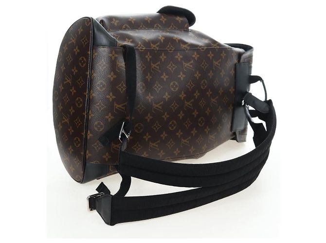 LOUIS VUITTON Monogram Macassar Christopher MM Backpack M43735 LV Auth 192839V Monogramma - vista 9