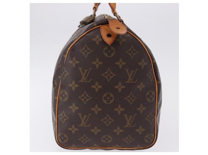 LOUIS VUITTON Monogram Speedy 35 Hand Bag M41524 LV Auth 194276V Monogramma - vista 3