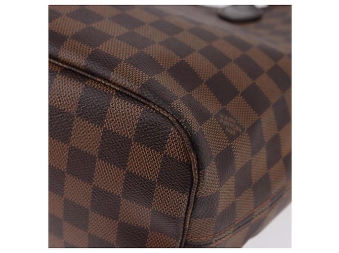 Borsa Tote LOUIS VUITTON Damier Ebene Neverfull MM N51105 LV Auth ka5529V - vista 14