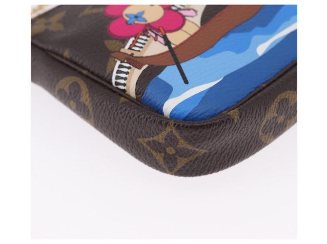 LOUIS VUITTON Monogram Vivienne Mini Pochette Accessoires M68489 Auth 195558M Monograma - vista 14
