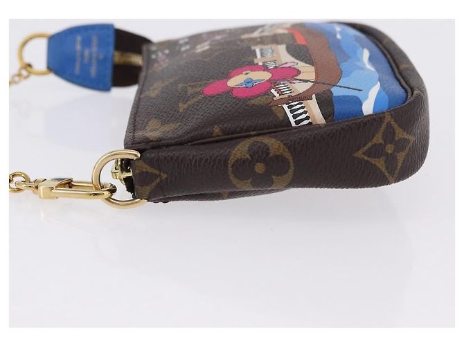 LOUIS VUITTON Monogram Vivienne Mini Pochette Accessoires M68489 Auth 195558M Monograma - vista 4