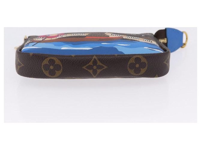 LOUIS VUITTON Monogram Vivienne Mini Pochette Accessoires M68489 Auth 195558M Monograma - vista 5