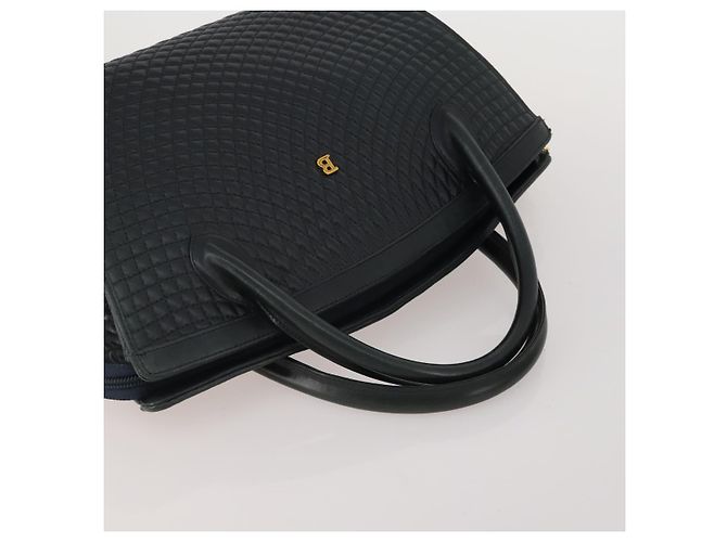Borsa a tracolla BALLY Pelle PVC 4 Set Nero Verde Auth bs36357 - vista 12