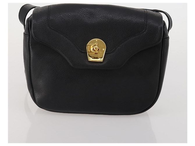 Borsa a tracolla BALLY Pelle PVC 4 Set Nero Verde Auth bs36357 - vista 21