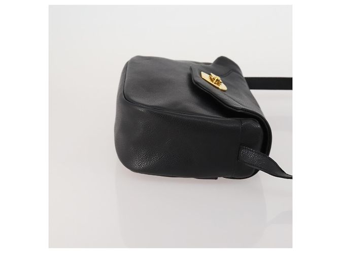 Borsa a tracolla BALLY Pelle PVC 4 Set Nero Verde Auth bs36357 - vista 23