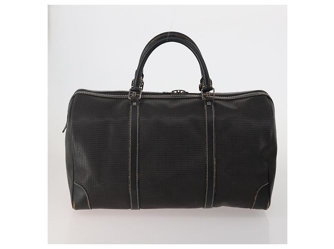 Borsa a tracolla BALLY Pelle PVC 4 Set Nero Verde Auth bs36357 - vista 3