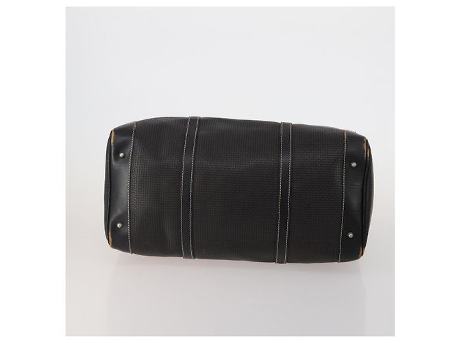 Borsa a tracolla BALLY Pelle PVC 4 Set Nero Verde Auth bs36357 - vista 6