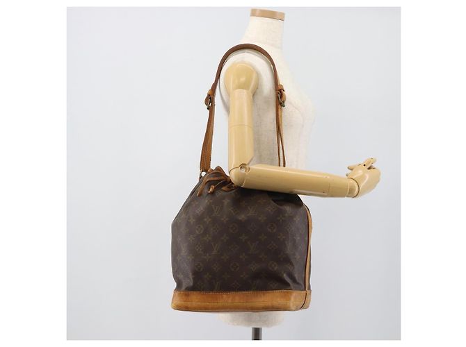 LOUIS VUITTON Borsa a tracolla Monogram Noe M42224 LV Auth 194654 Monogramma - vista 21