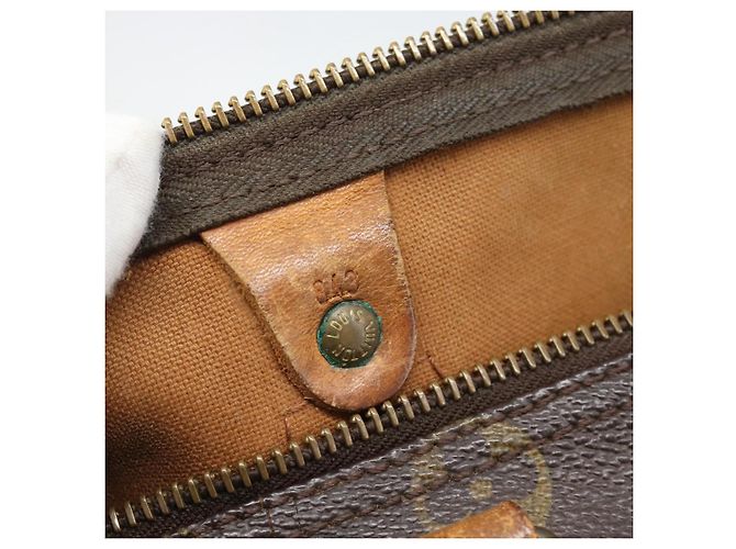 LOUIS VUITTON Monogram Speedy 25 Hand Bag M41528 LV Auth 194193 Monogramma - vista 12