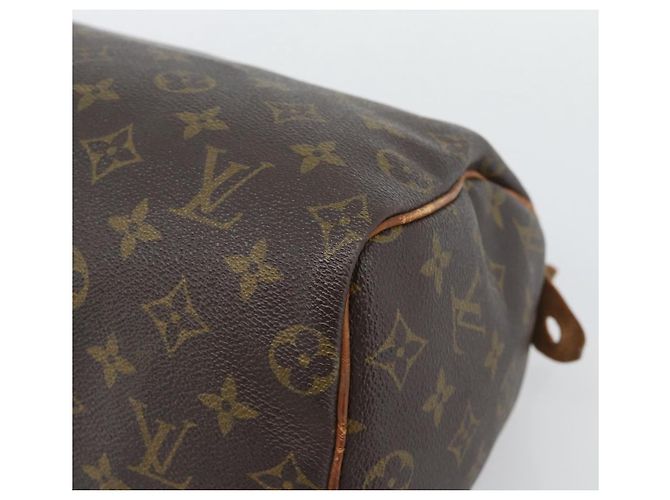 LOUIS VUITTON Monogram Speedy 25 Hand Bag M41528 LV Auth 194193 Monogramma - vista 15