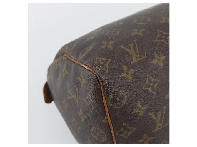LOUIS VUITTON Monogram Speedy 25 Hand Bag M41528 LV Auth 194193 Monogramma - vista 16