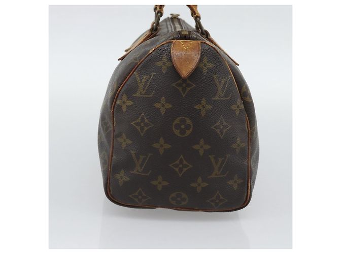LOUIS VUITTON Monogram Speedy 25 Hand Bag M41528 LV Auth 194193 Monogramma - vista 3
