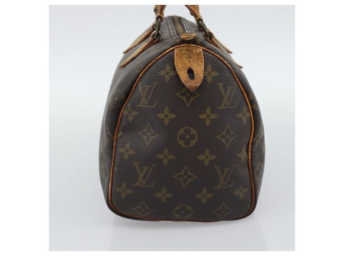 LOUIS VUITTON Monogram Speedy 25 Hand Bag M41528 LV Auth 194193 Monogramma - vista 4