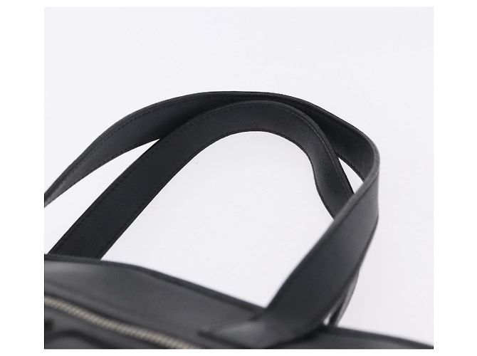 Borsa Salvatore Ferragamo in pelle nera e argento autentica ka5488 Nero - vista 8