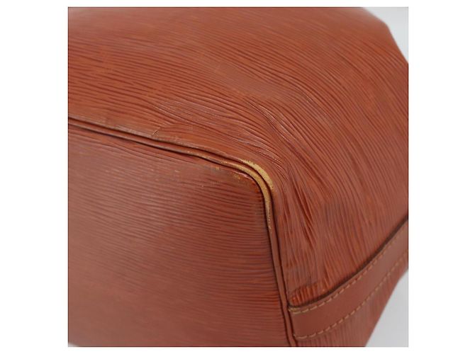 LOUIS VUITTON Borsa a tracolla Epi Petit Noe Brown M44103 LV Auth hk3950 Marrone - vista 15