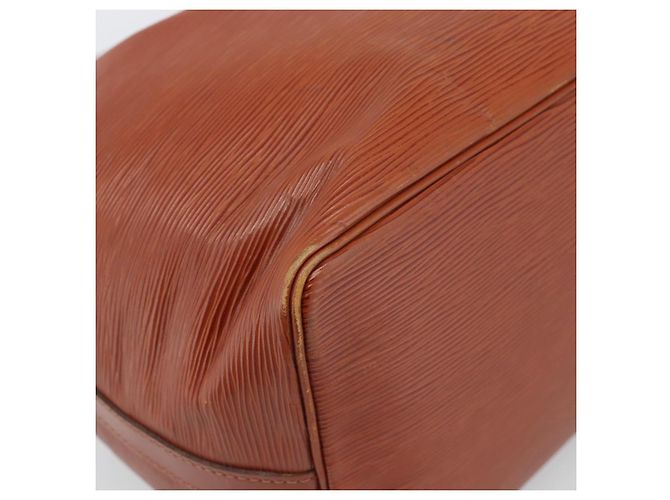 LOUIS VUITTON Borsa a tracolla Epi Petit Noe Brown M44103 LV Auth hk3950 Marrone - vista 16