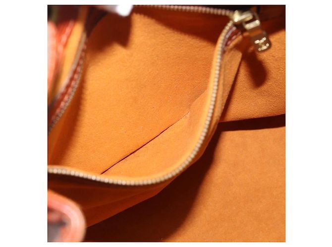 LOUIS VUITTON Borsa a tracolla Epi Petit Noe Brown M44103 LV Auth hk3950 Marrone - vista 20