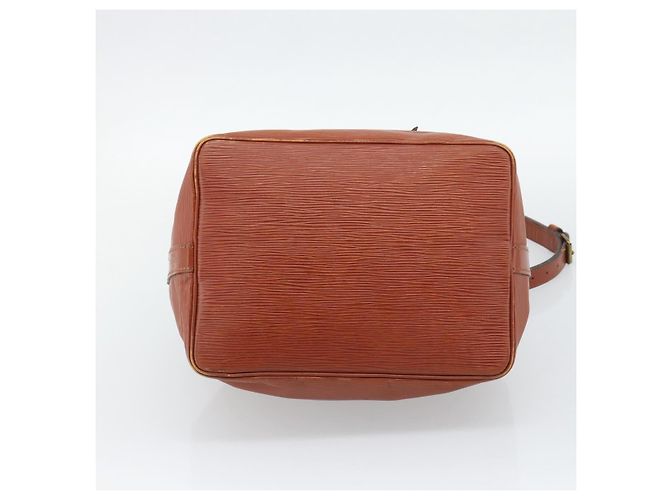LOUIS VUITTON Borsa a tracolla Epi Petit Noe Brown M44103 LV Auth hk3950 Marrone - vista 5