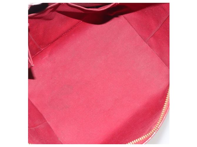 Borsa LOUIS VUITTON Monogram Vernis Bellevue PM Pomme D'amour M93583 Auth 194706 Rosso - vista 11