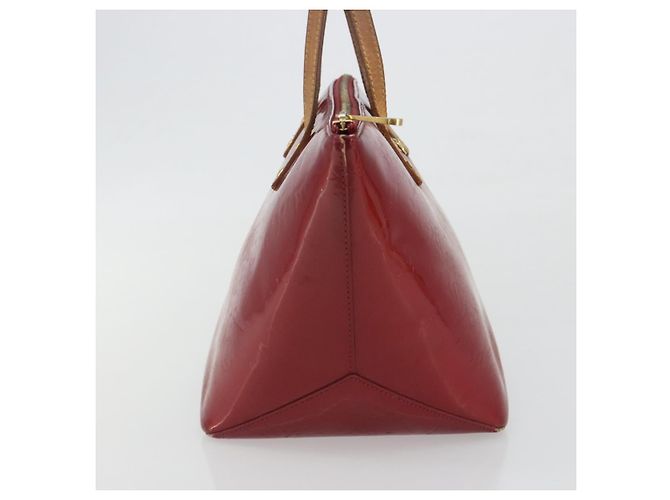 Borsa LOUIS VUITTON Monogram Vernis Bellevue PM Pomme D'amour M93583 Auth 194706 Rosso - vista 4