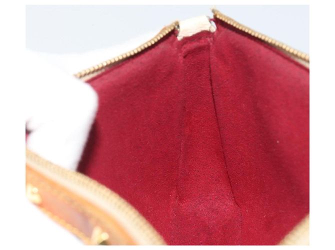 LOUIS VUITTON Monogram Multicolor Pochette Accessoires White M92649 Auth BA14591 Bianco - vista 21