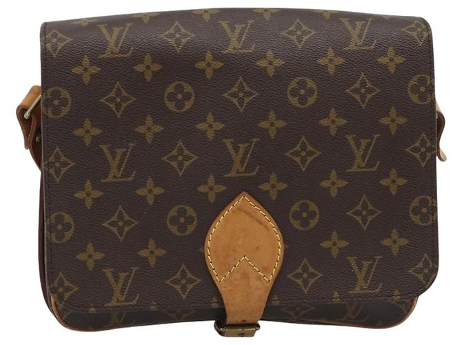 LOUIS VUITTON Monogram Cartouchiere GM Shoulder Bag M51252 LV Auth gh2296 Monogramma - vista 13