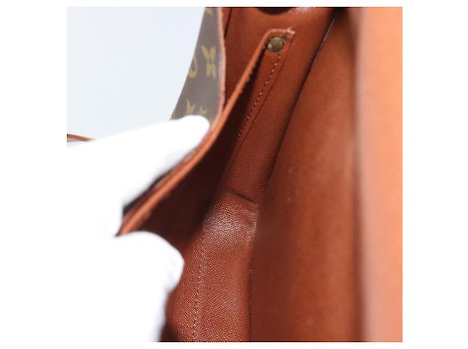 LOUIS VUITTON Monogram Cartouchiere GM Shoulder Bag M51252 LV Auth gh2296 Monogramma - vista 22