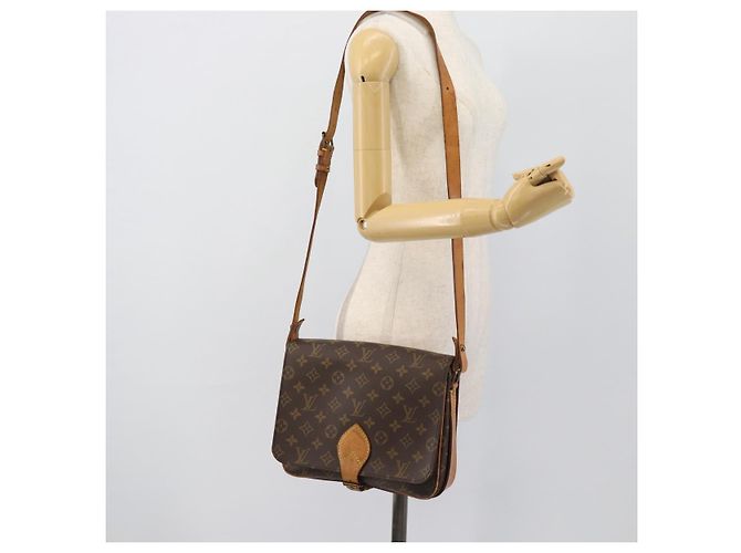LOUIS VUITTON Monogram Cartouchiere GM Shoulder Bag M51252 LV Auth gh2296 Monogramma - vista 24