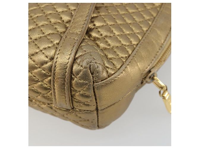 BALLY Rucksack Leder Gold Auth 194106 Golden - Ansicht 16