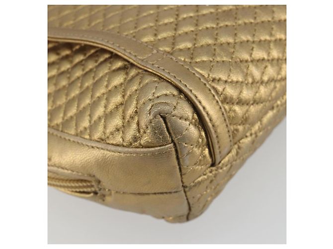 BALLY Rucksack Leder Gold Auth 194106 Golden - Ansicht 17