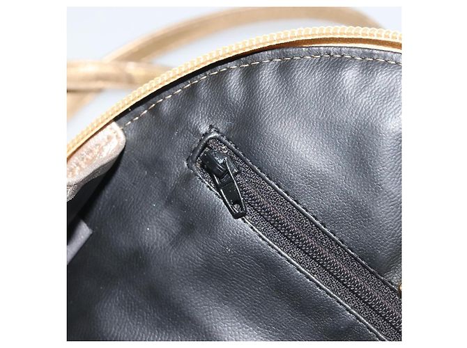 BALLY Rucksack Leder Gold Auth 194106 Golden - Ansicht 22