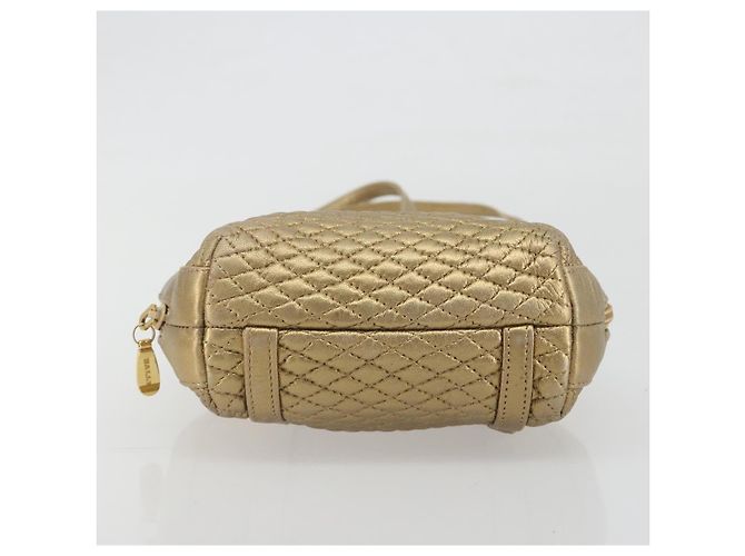 BALLY Rucksack Leder Gold Auth 194106 Golden - Ansicht 5