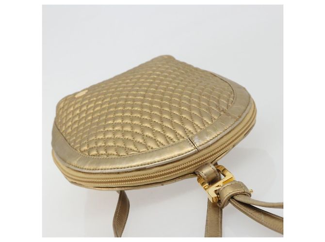 BALLY Rucksack Leder Gold Auth 194106 Golden - Ansicht 6