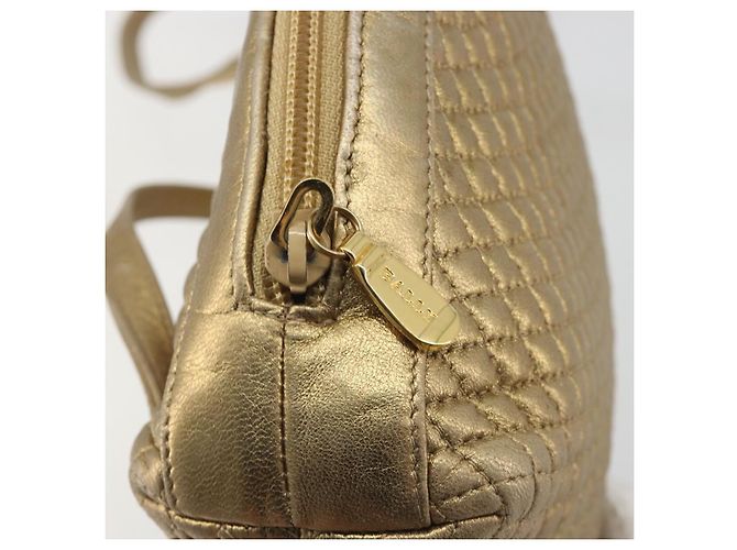 BALLY Rucksack Leder Gold Auth 194106 Golden - Ansicht 9