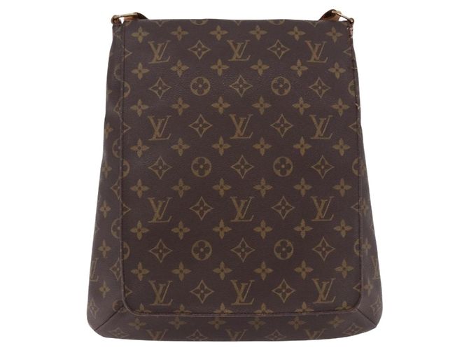 LOUIS VUITTON Borsa a tracolla Monogram Musette M51256 LV Auth 193405 Monogramma - vista 13