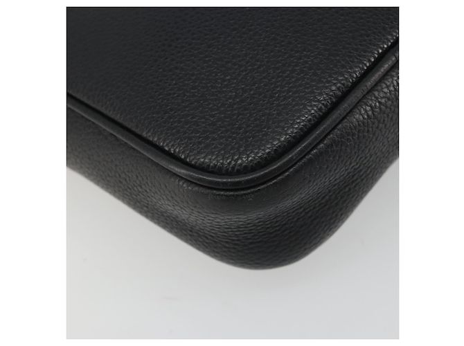 Borsa a tracolla GUCCI Web Sherry Line in pelle nera e oro 574803 Auth 192453V Nero D'oro - vista 18