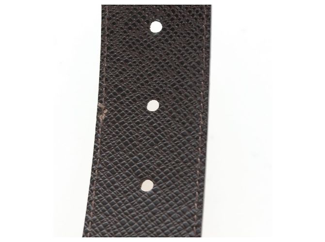LOUIS VUITTON Damier Ebene Ceinture Anne Van Tours Belt M9677 LV Auth 191957V - vista 10