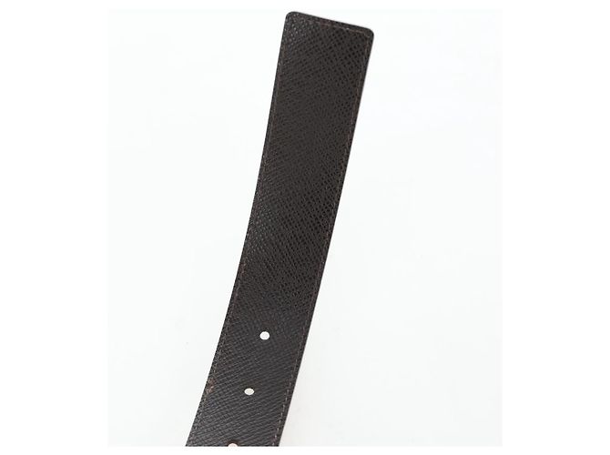 LOUIS VUITTON Damier Ebene Ceinture Anne Van Tours Belt M9677 LV Auth 191957V - vista 9