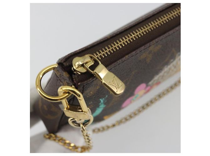 LOUIS VUITTON Vivienne Mini Pochette Accessoires Pouch M81760 LV Auth 193793M Monogram - view 10