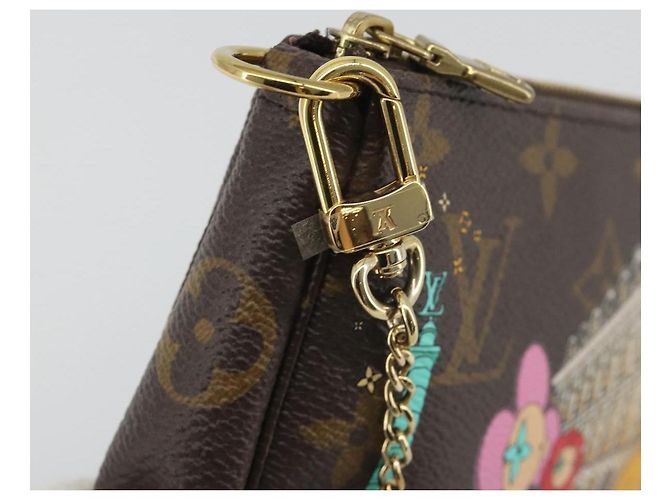 LOUIS VUITTON Vivienne Mini Pochette Accessoires Pouch M81760 LV Auth 193793M Monogram - view 18