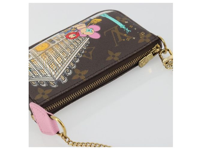 LOUIS VUITTON Vivienne Mini Pochette Accessoires Pouch M81760 LV Auth 193793M Monogram - view 6